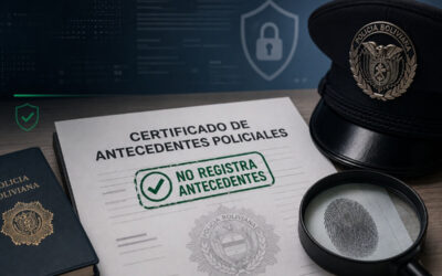 Antecedentes Policiales Bolivia 2026 · FELCC FELCN FELCV